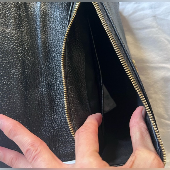 Cleobella Nicole Handbag Lamb Leather Brass Handle Bag NWOT MSRP $345 - Picture 5 of 12